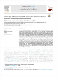 Raballo_2024_Elsevier_Asian journ psych_Clinical High-Risk for Psychosis